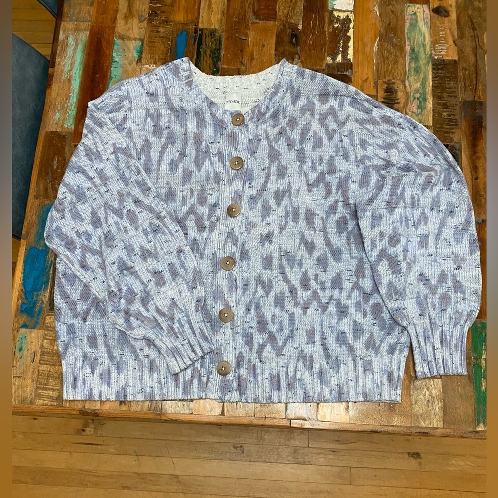 NIC+ZOE Misty Air Knit Cardigan